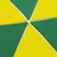 10m Green and Yellow Fabric Bunting